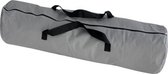 draagtas tent 110 x 32 x 30 cm polyester grijs