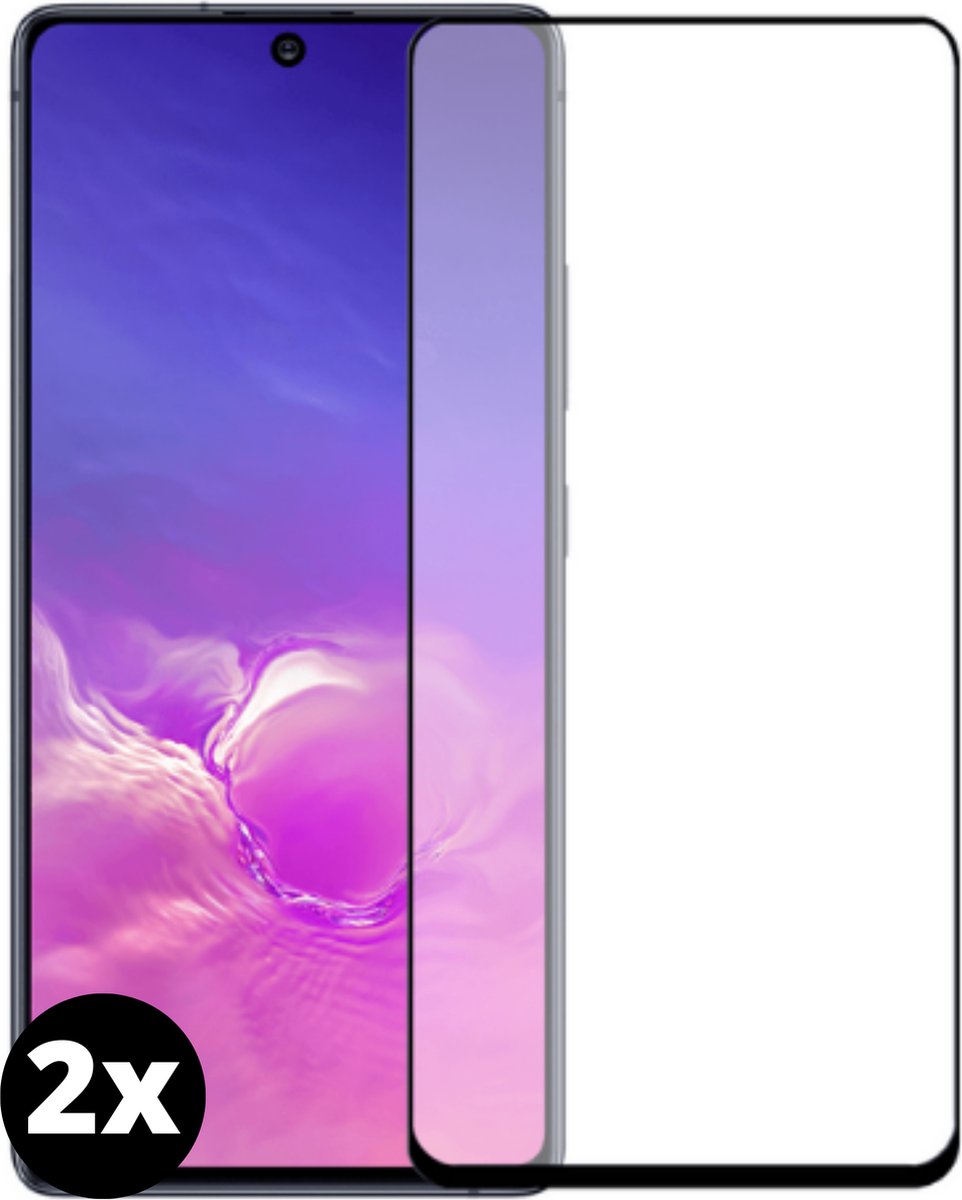 Fooniq Screenprotector Transparant 2x - Geschikt Voor Samsung Galaxy S10 Lite