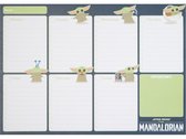 weekplanner The Mandalorian A4 donkerblauw 54 vellen