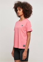 Urban Classics Dames Tshirt -M- Essential jersey Roze