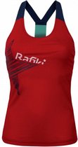 tanktop Vibe II dames katoen rood maat 36