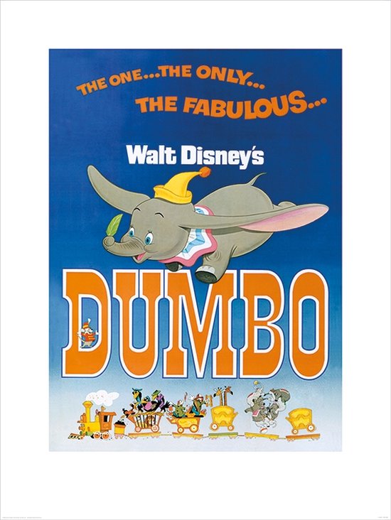 Pyramid Poster - Dumbo The Fabulous - 80 X 60 Cm - Multicolor