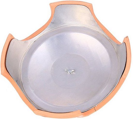 Emerio PO-115984 - Pizzarette Cool Wall + 6 Spatels Terracotta/Zwart - pizza oven