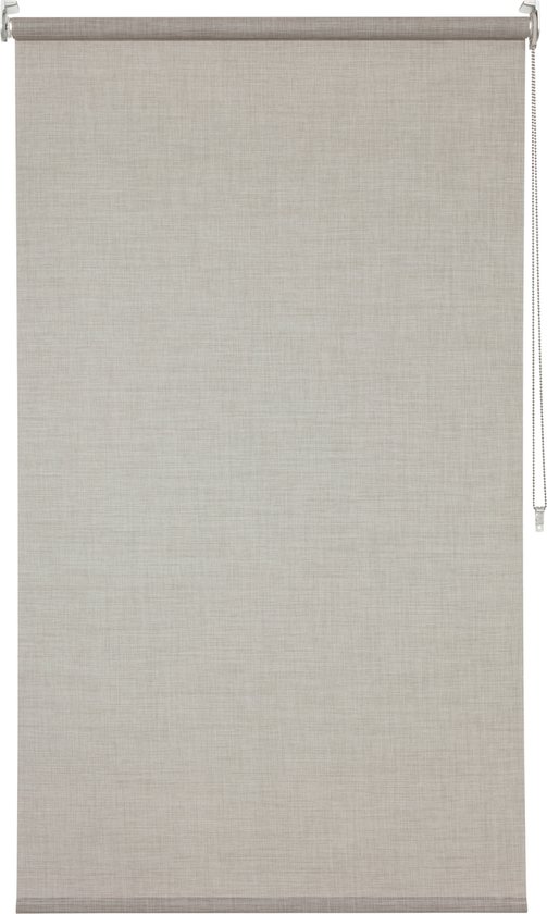 INSPIRE - zijrolgordijn zonwering PUEBLA - MOON - B.180 x H.250 cm - beige - warmte-isolerend - raamgordijn