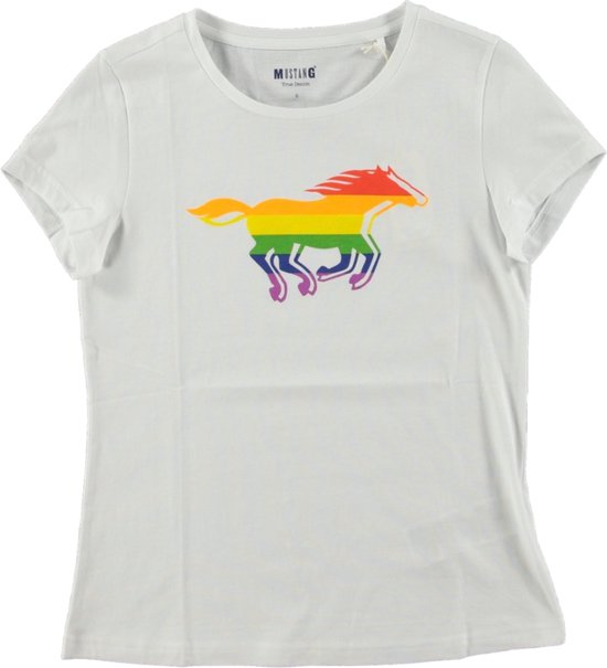 Mustang T-shirt Alexia Pride - maat L