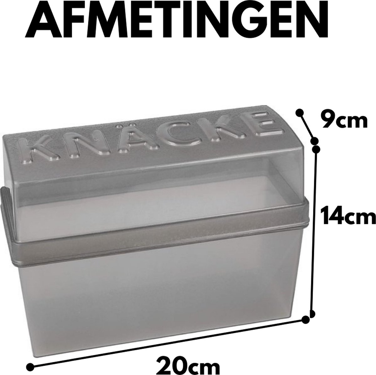 Crackerbox kunststof — cadeau in Cadeau-ideeën - foto 2