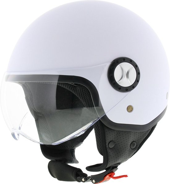 Helm Vito Loreto mat wit XS scooter & motor