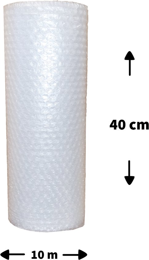 Film à bulles - 40cm × 10m - Membrane à bulles - Perfect pour l'emballage,  le