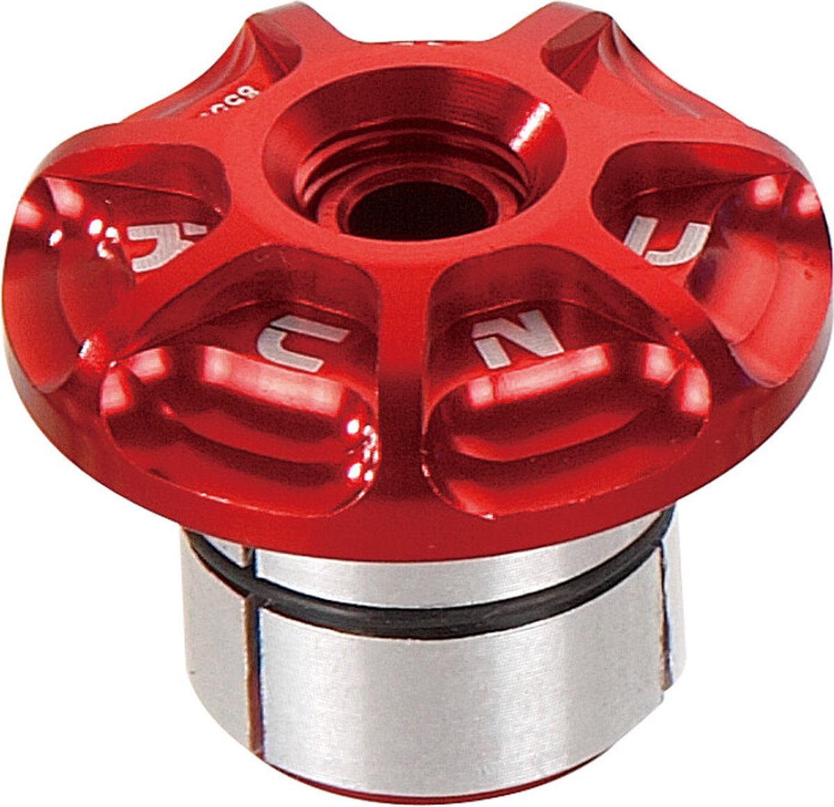 KCNC Bar End Plugs fietsstuur accessoires xc rood