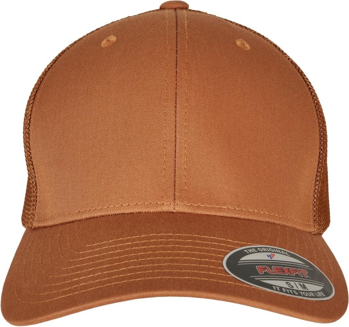 Urban Classics Trucker pet Flexfit Mesh Bruin