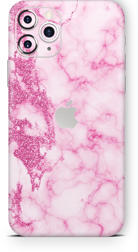 iPhone 11 Pro Skin Marbre Rose - 3M Sticker