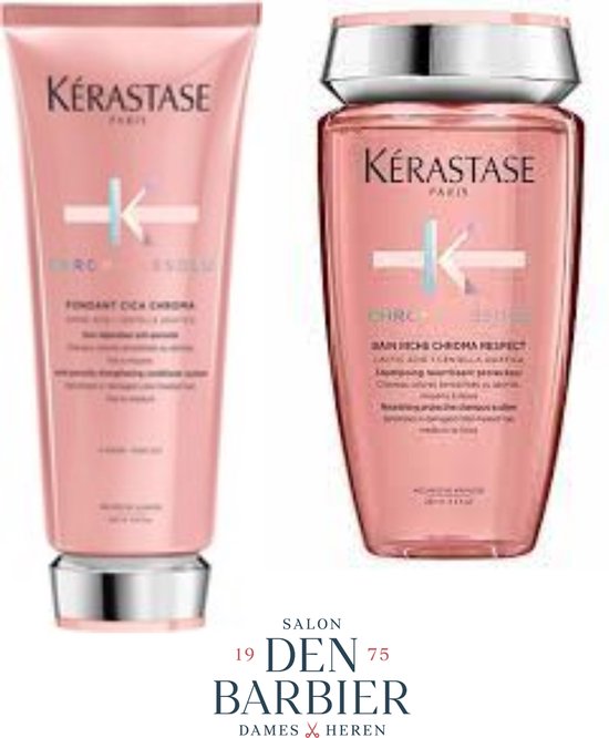 Kerastase Chroma Absolu gekleurd haar geschenk set Bain Riche Chroma