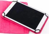 Bookcase Universal voor iPad / Huawei / Lenovo / Samsung Tablet 10.0 inch Flip Stand 360° Roze Luxe Smart Book Draaibare Case Gekleurde Tablethoes.
