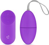 EasyToys Vibrerend Ei – Sex Toys voor Vrouwen – Vibrator voor Vrouwen met Afstandbediening – Geniet Alleen of Samen met je Partner van 10 Vibratiestanden – Paars