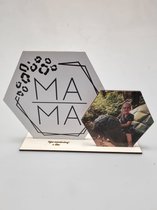 LBM Mama met persoonlijke Foto - Hexagon