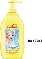 Bol.com Zwitsal Frozen Zeepvrij Anti-Klit Babyshampoo - 6 x 400 ml - Voordeelverpakking aanbieding
