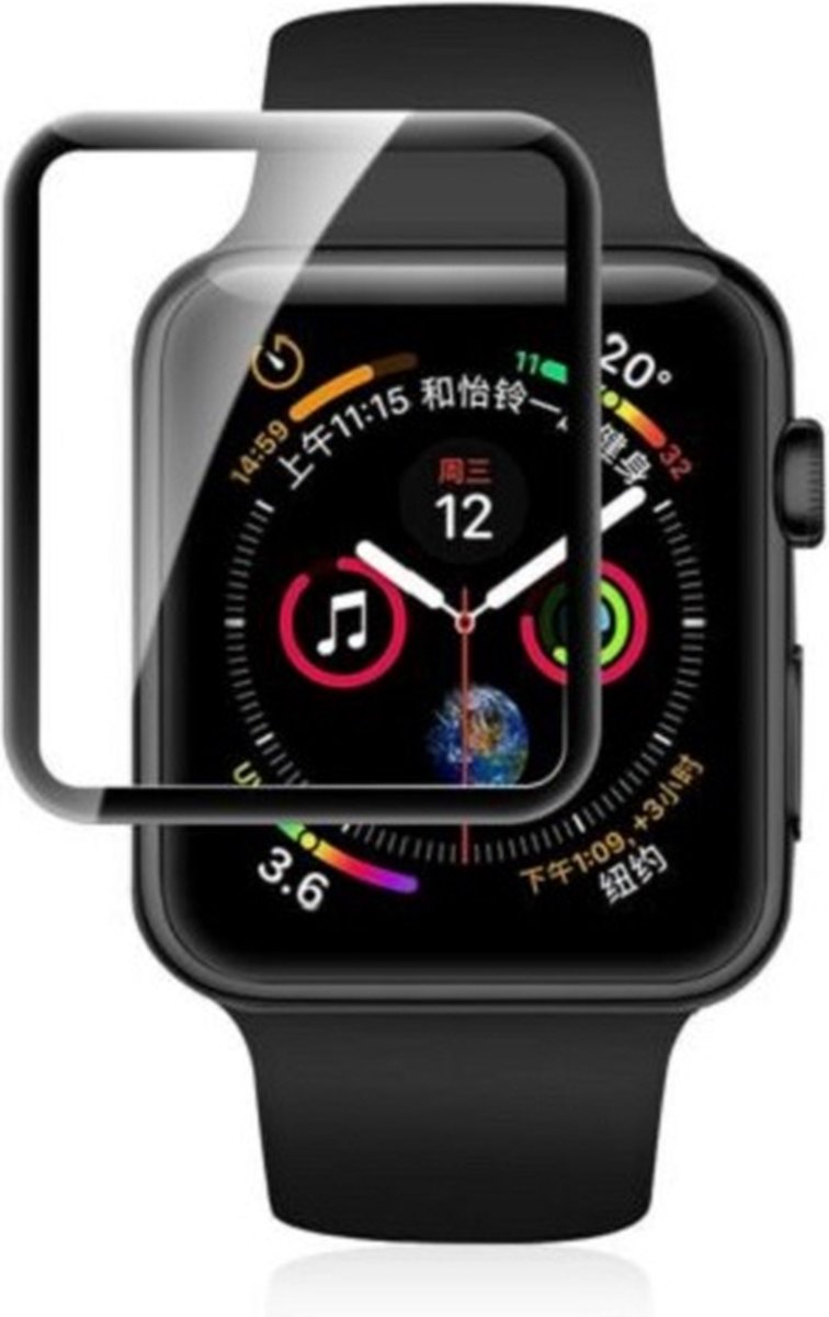 PMMA Volledige Cover Screen Protector Voor Apple Watch Series 1/2/3 - 38mm
