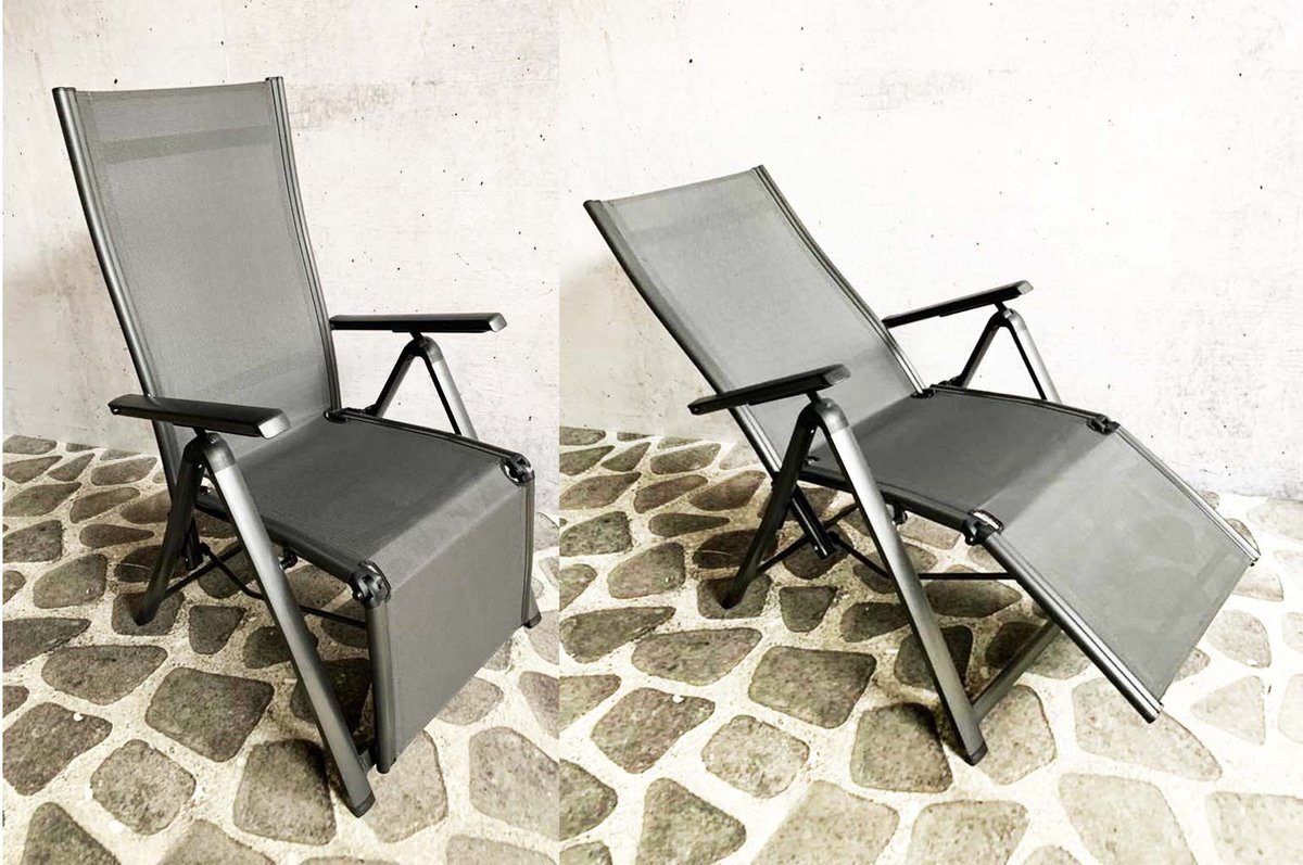 SenS-Line Levy relax chair alu/textileen