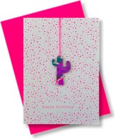 pink stories kaart birthday cactus