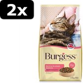 2x BURGESS CAT AD RIJK AAN ZALM 10KG