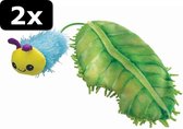 2x # KONG FLINGAROO CATERPILLAR 25,5CM