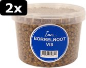 2x I AM BORRELNOOT VIS 3LTR