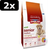 2x SMOLKE SENIOR MEDIUM 12KG