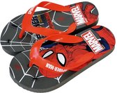Spiderman teenslippers - slippers - Marvel - flipflop - grijs/rood - maat 31/32