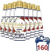 Robijn Wit Bright Couture Wasmiddel - 160 Wasbeurten - 8 x 700 ml