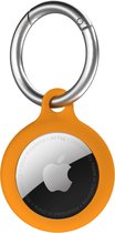 NEXT ONE - AIRTAG SECURE SILICONE - SLEUTELHANGER -KEY CLIP - ORANGE