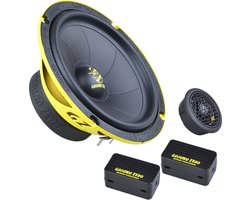 Ground Zero Iridium GZIC 165.2SPL - Autospeakers - 16,5 cm - 2-Weg Compo Speaker Set - 200W