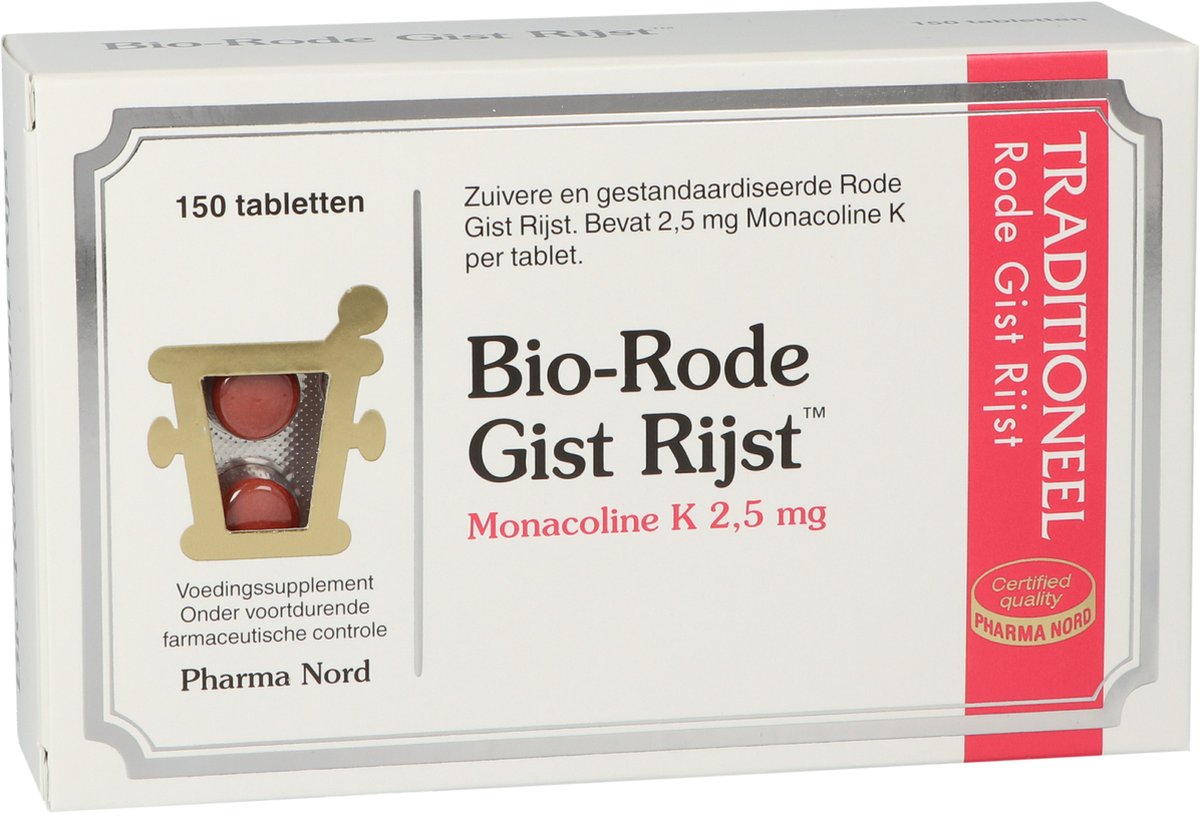 Goedkoopste Pharma Nord Bio rode gist rijst 150 Tabletten