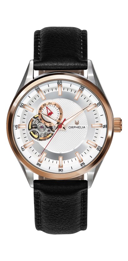 Foto: Orphelia balance or91802 horloge leer zwart 40 mm