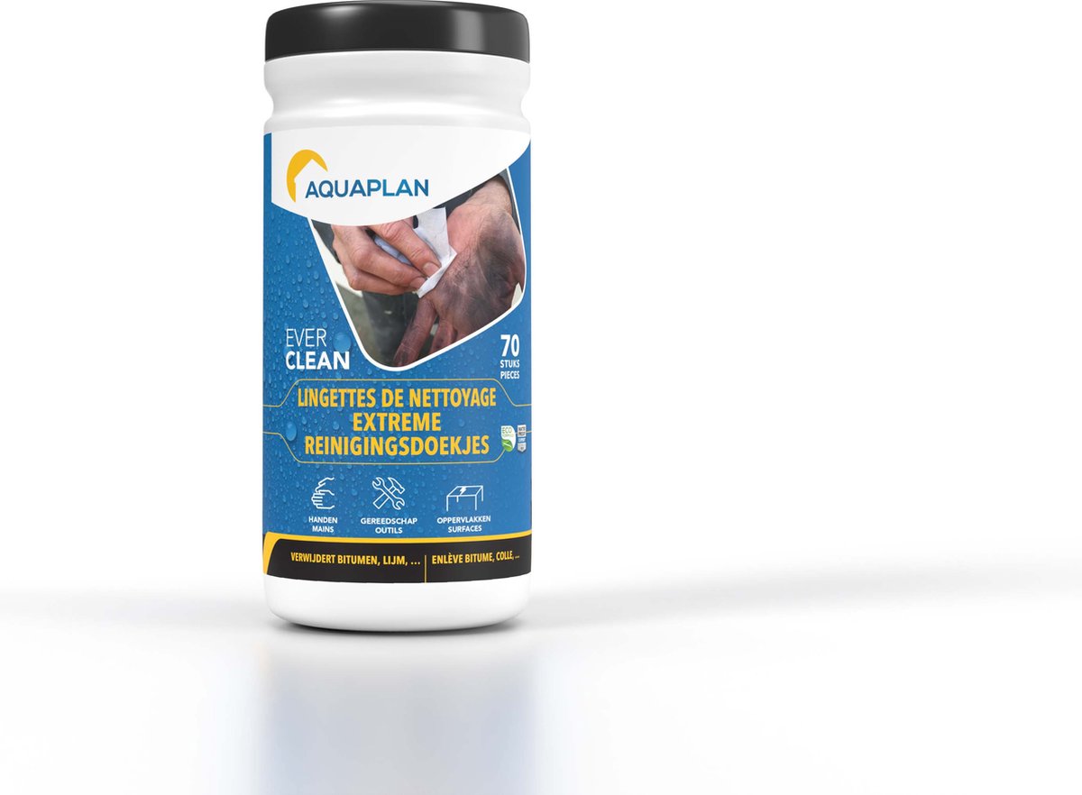 Aquaplan Extreme Reinigingsdoekjes - EverClean - 70 doekjes