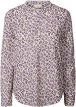 Lollys Laundry Dames Lux Blouse Paars maat XL