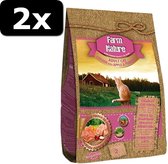 2x FARM NATURE CHICKEN/APPLE/PUMPK 2KG