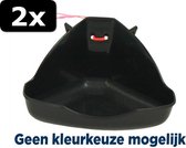 2x HOEKTOILET KOOI+HAKEN 15CM