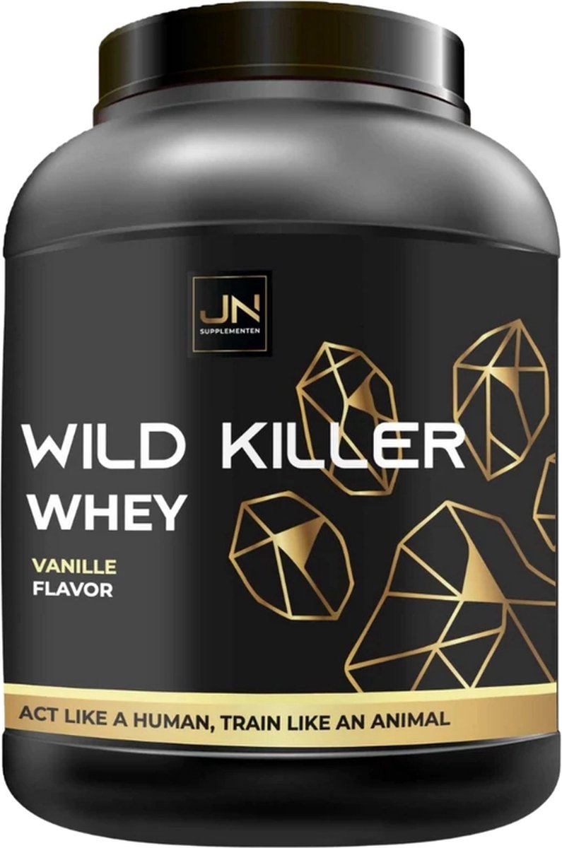 Wild Killer Whey Vanille - 1000 gram (33 servings) - Jungle Nutrition