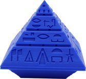 'Stargate' Piramide Met Hiërogliefen En Opslag Box Blauw Large