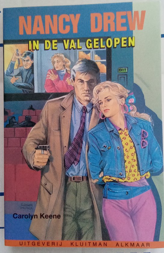 Nancy Drew - In de val gelopen - cover