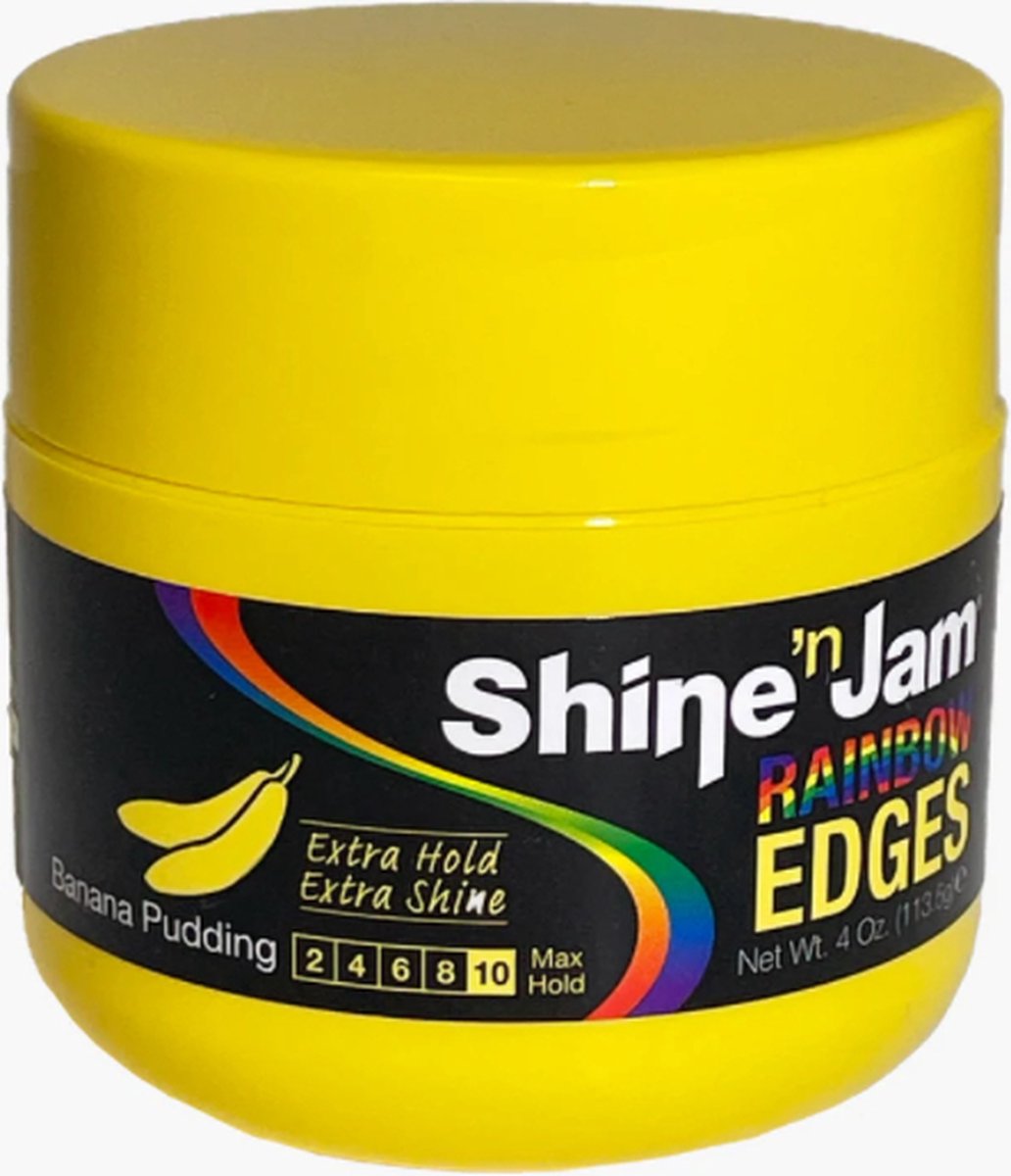 Ampro Shine 'n Jam Rainbow Edges Banana Pudding 4oz