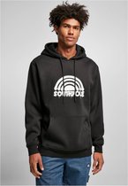 Urban Classics Hoodie/trui -XXL- Spray Logo Zwart