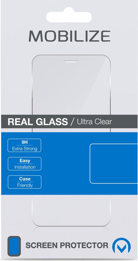Mobilize Screenprotector geschikt voor Samsung Galaxy A73 Glazen | Mobilize Screenprotector - Case Friendly
