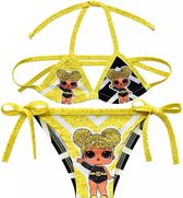 LOL Surprise bikini- Maat 110- geel