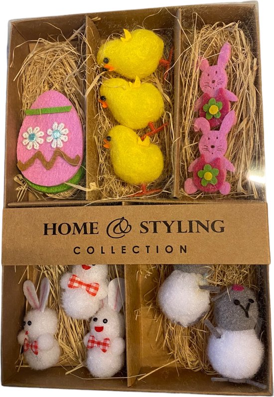 Paasdecoraties Happy Easter Banner Premium Herbruikbare Paasdecoratie