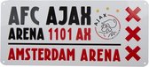 Nummerplaat Ajax Arena ((40x18CM)