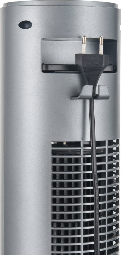 CoolHome CF2206 - Torenventilator met afstandbediening - Ventilator met Luchtreiniger - 96 CM - Dimbaar LED scherm - Cool grey - CoolHome