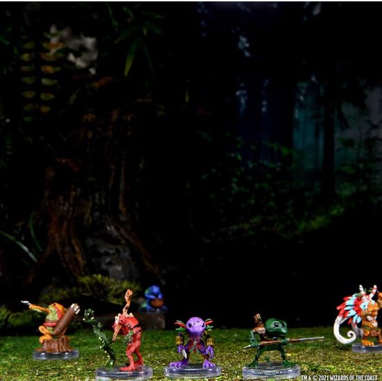 Thumbnail van een extra afbeelding van het spel D&D Icons of the Realms Grung Warband