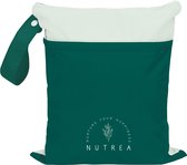 2 stuks luiertas, wettas, stoffen luiertassen, natte en droge luierzakken, herbruikbaar, waterdicht, met ritssluiting, voor onderweg, baby, peuter, reizen