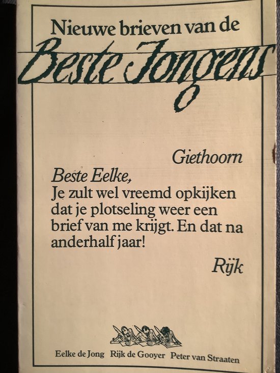 9789010039163 - Nieuwe brieven van de beste jongens